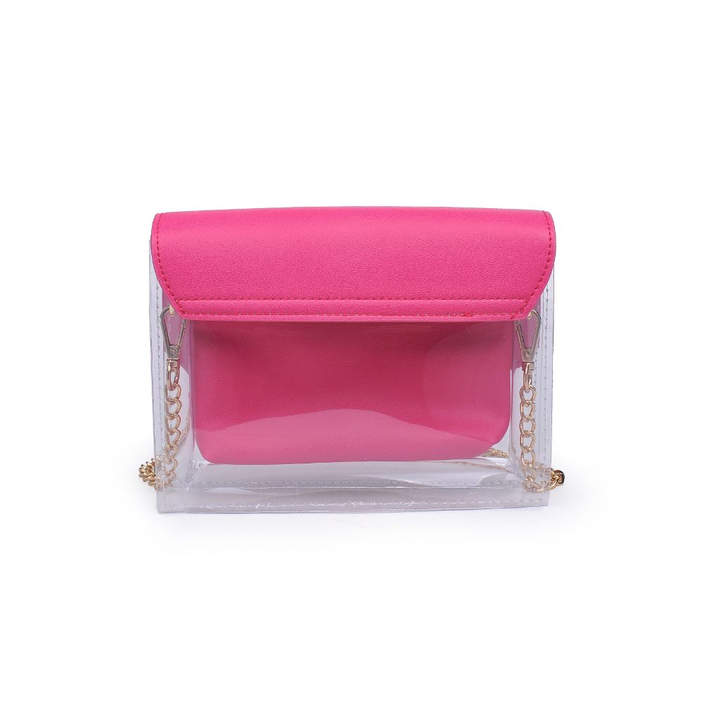 Product Image of Urban Expressions Tailgate Clutch 840611159991 View 3 | Fuchsia