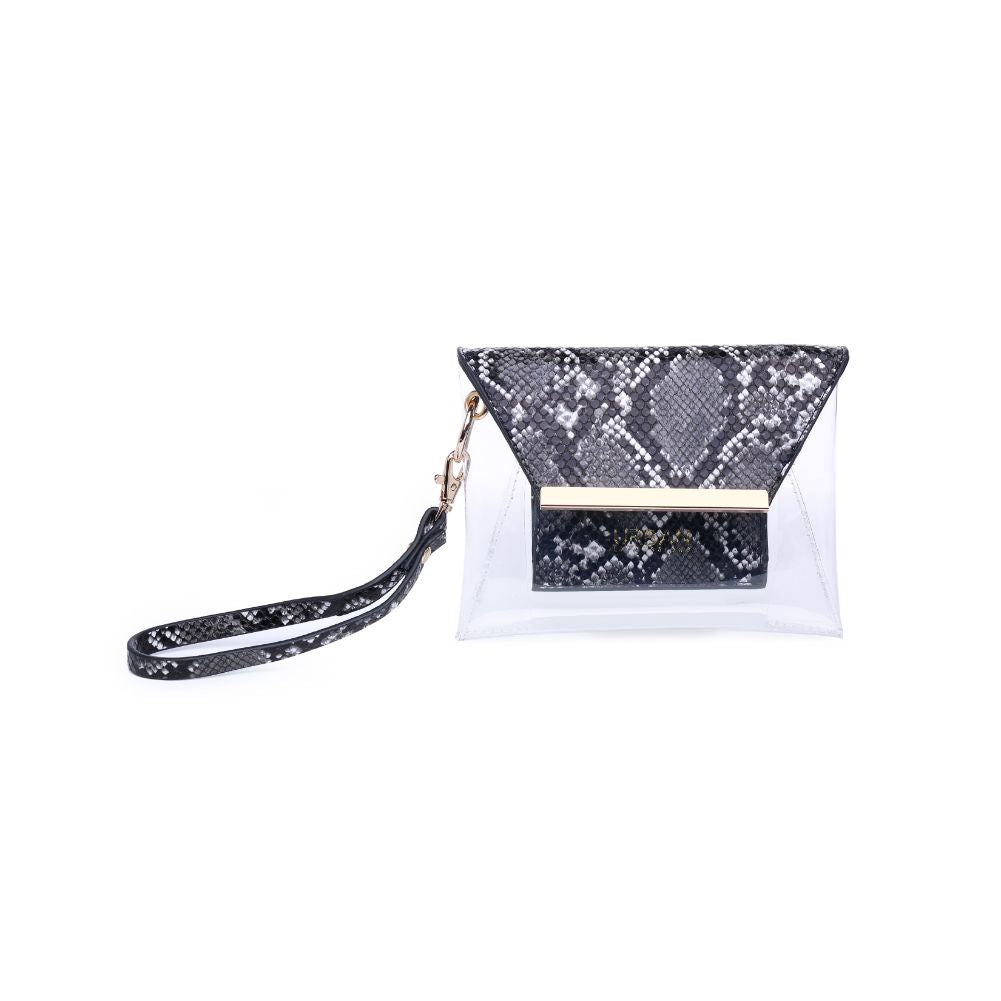 Product Image of Urban Expressions Reese Snake Wristlet NA-840611163417 View 1 | Black