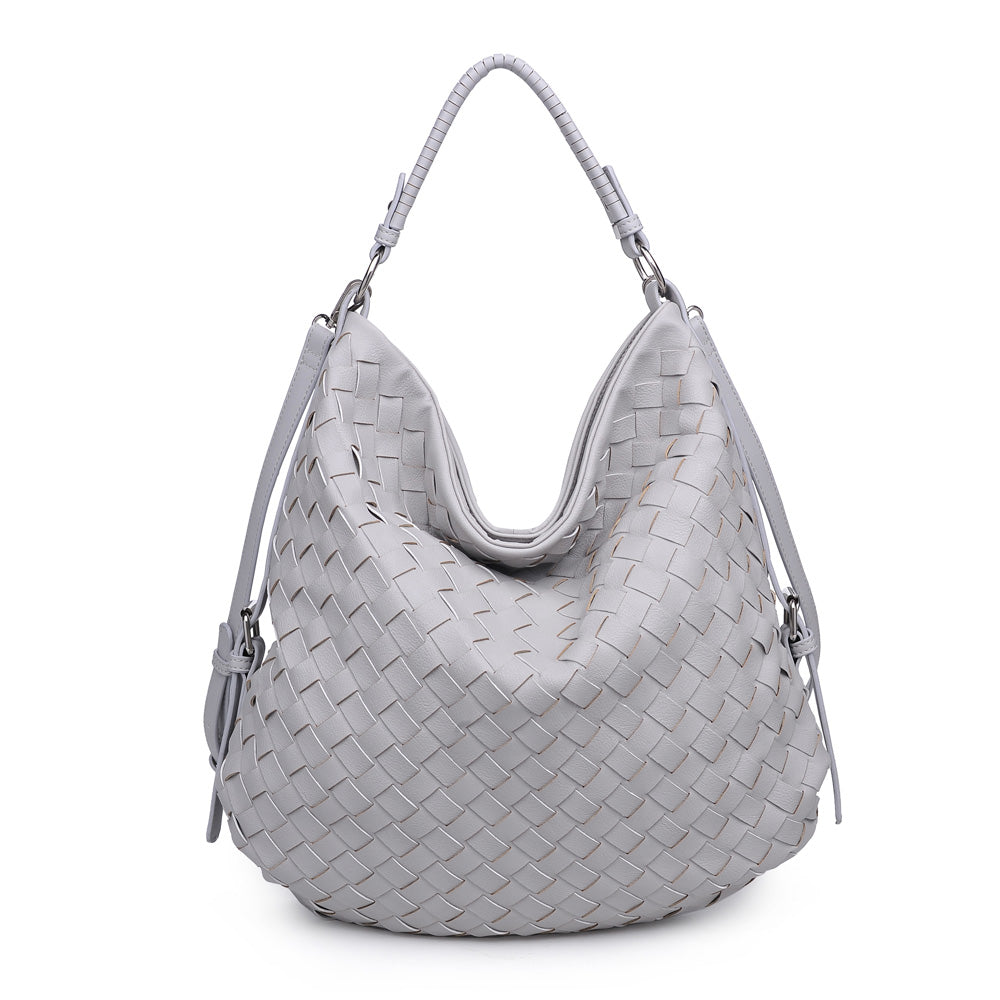 Product Image of Urban Expressions Quincy Hobo NA-840611158901 View 1 | Dove Grey