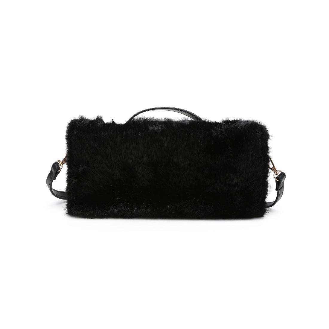 Urban Expressions Ada - Fur Crossbody 840504213397 View 3 | Black