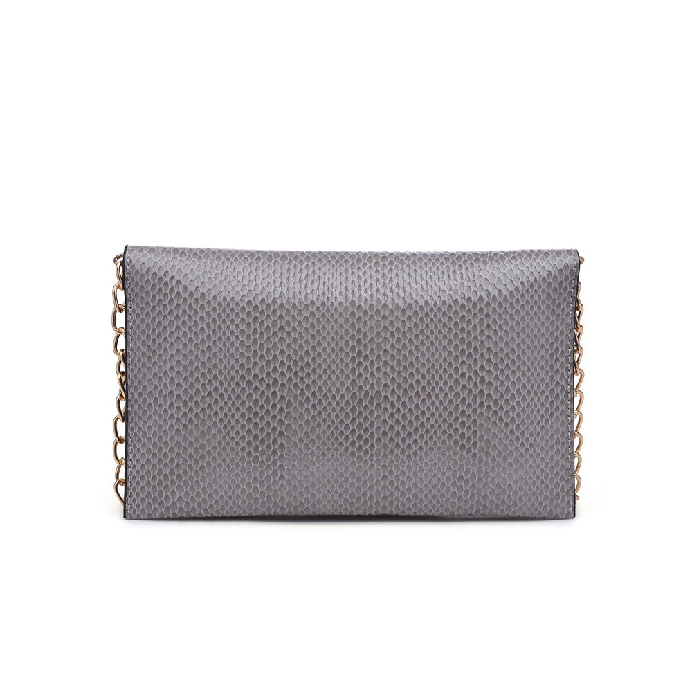 Product Image of Urban Expressions Harlow Snake Crossbody NA-840611159731 View 3 | Grey