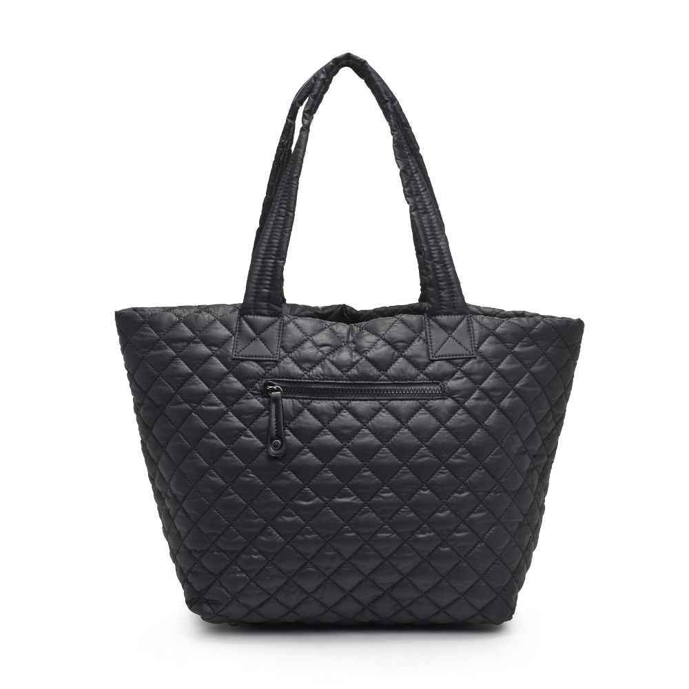 Woman wearing Black Urban Expressions Breakaway Tote 840611148933 View 7 | Black