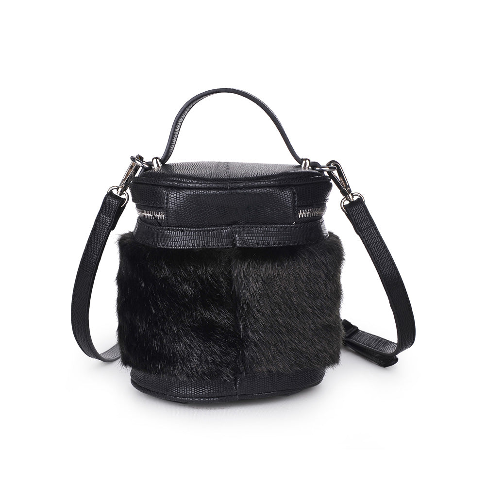 Woman wearing Black Urban Expressions Fonda Crossbody NA-840611153975 View 7 | Black