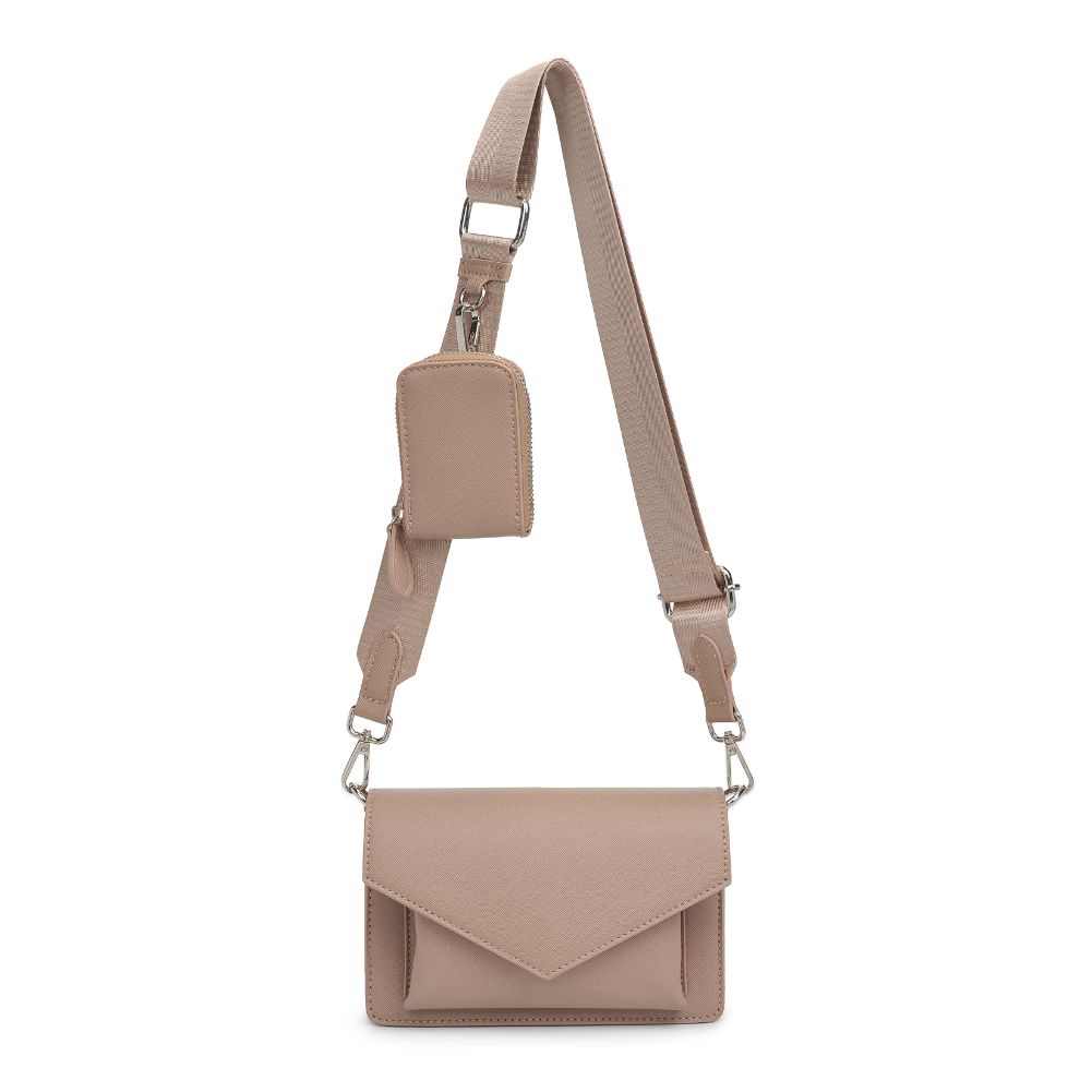 Product Image of Urban Expressions Fannie Crossbody 840611185419 View 5 | Nude