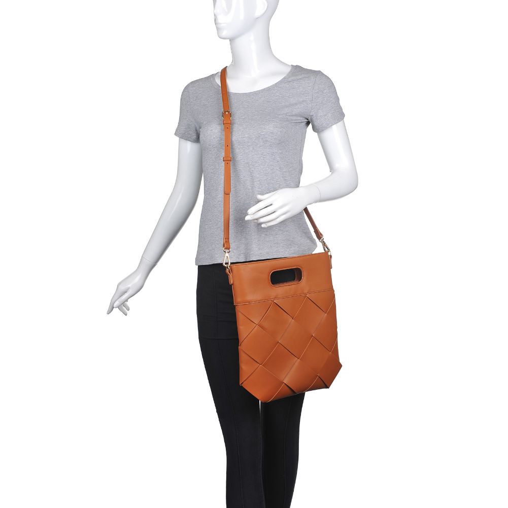 Product Image of Urban Expressions Rosie Crossbody 840611172419 View 5 | Tan