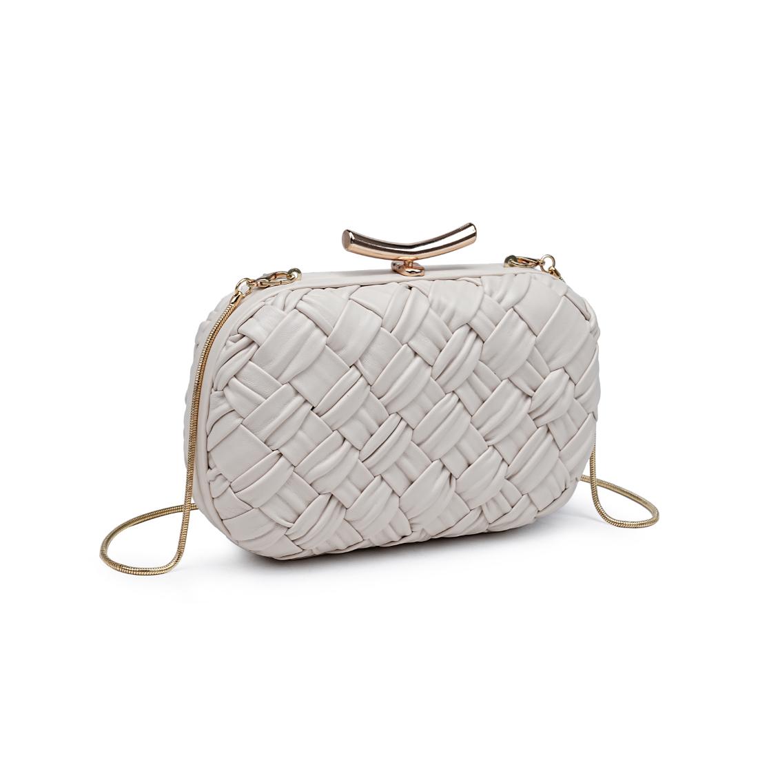 Product Image of Urban Expressions Rya Evening Bag 840611199911 View 6 | Ivory