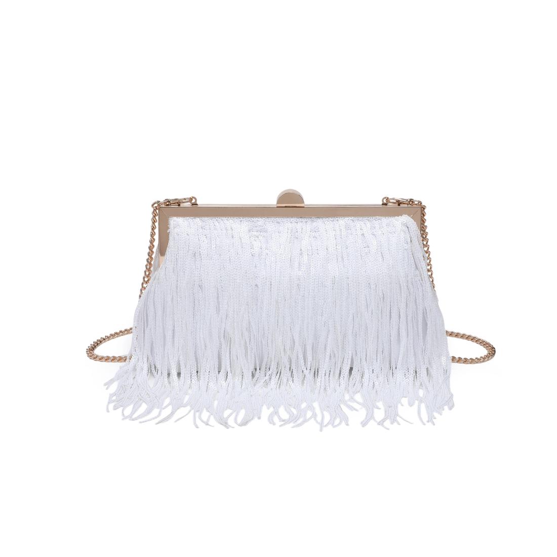 Urban Expressions Celestia Evening Bag 840504216091 View 1 | Ivory
