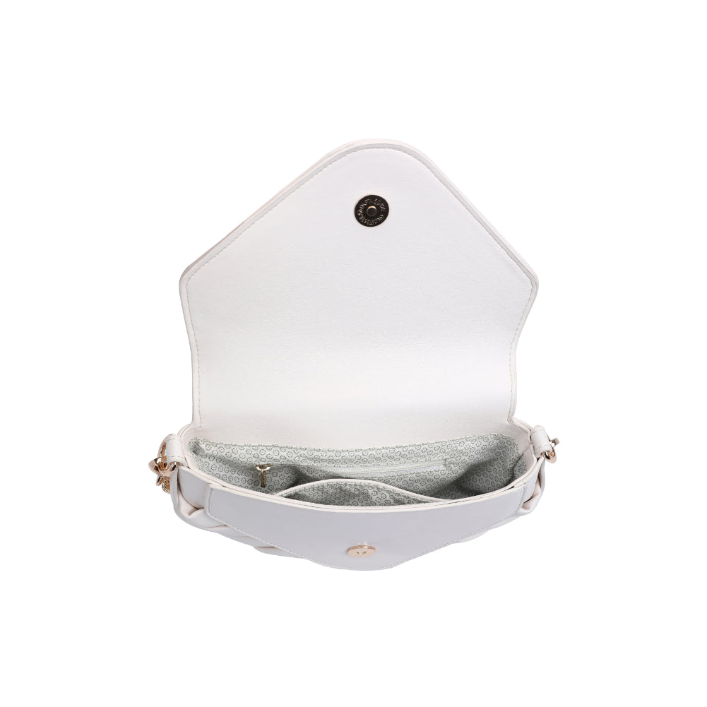 Product Image of Urban Expressions Gemma Crossbody 840611179494 View 8 | White