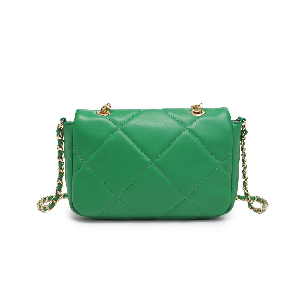 Product Image of Urban Expressions Emily Crossbody 818209018296 View 7 | Kelly Green
