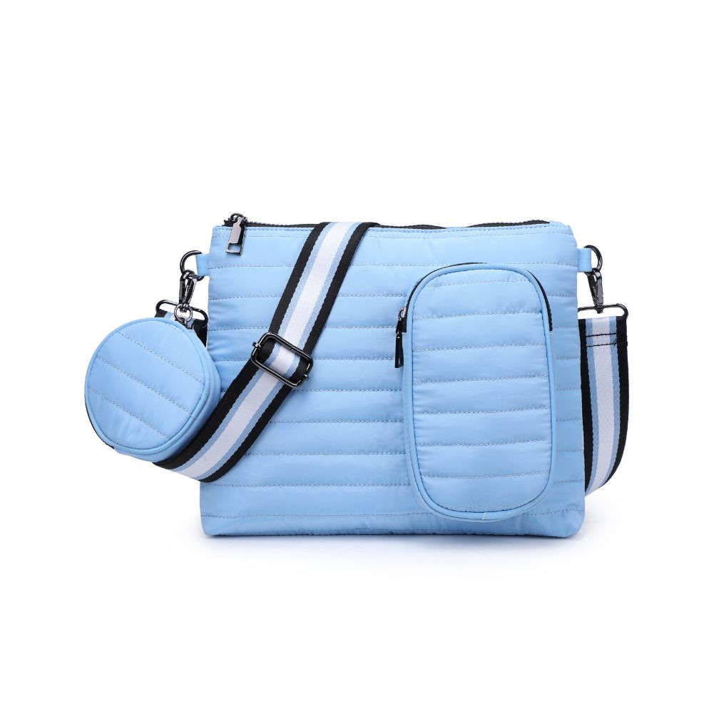Product Image of Urban Expressions Arlo Crossbody 840611180667 View 1 | Aqua