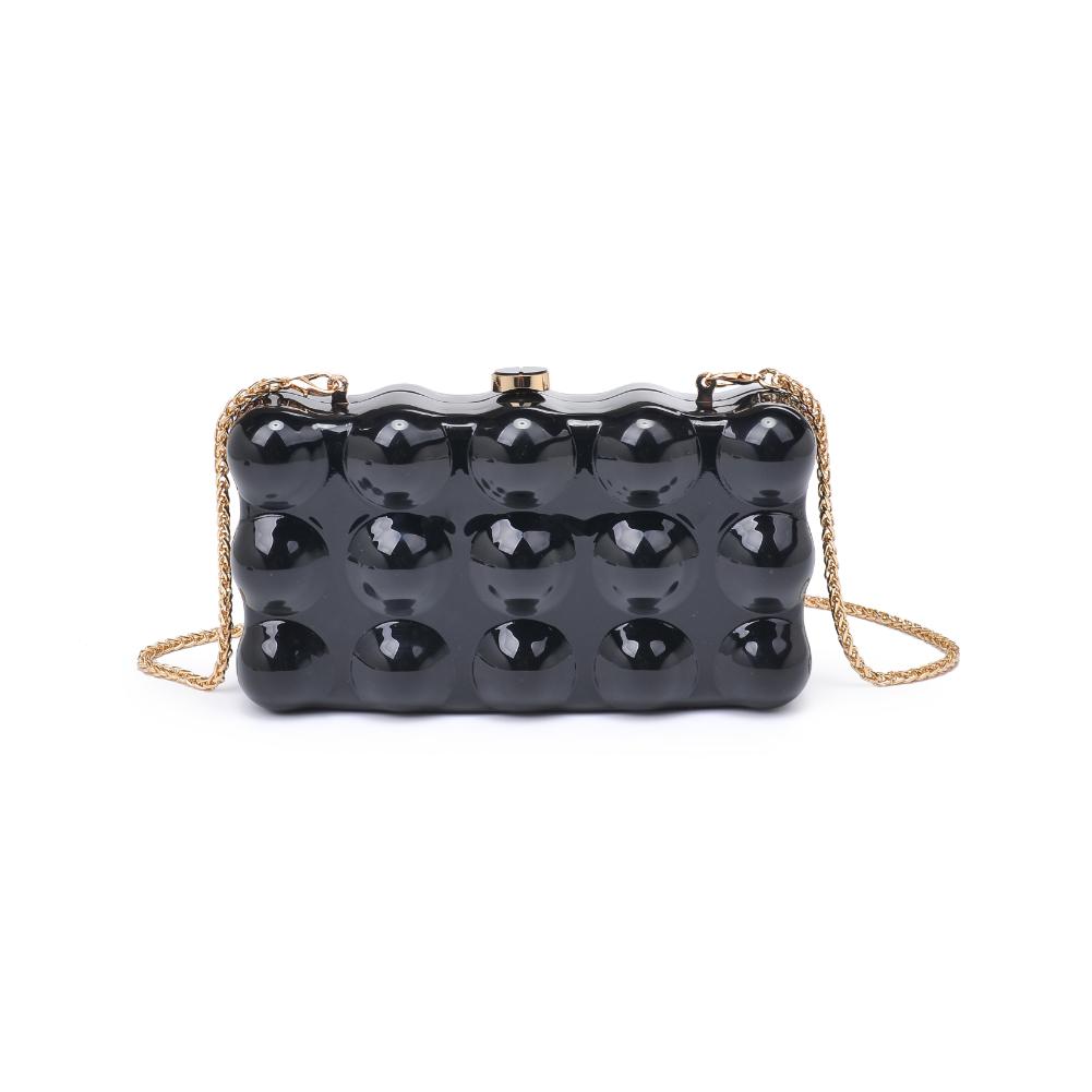 Product Image of Urban Expressions Waverly Evening Bag 840611132680 View 7 | Black