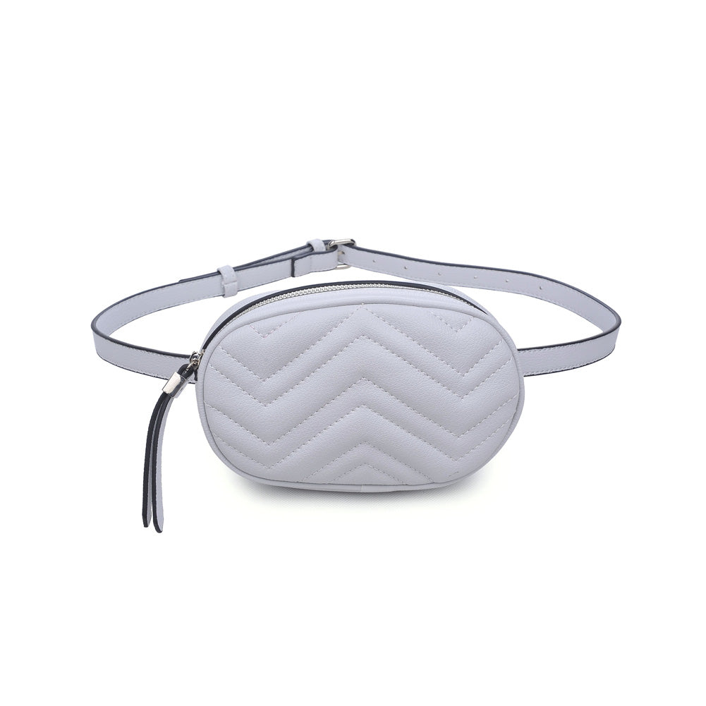 Product Image of Urban Expressions Sage Belt Bag 840611143334 View 1 | Dove Grey