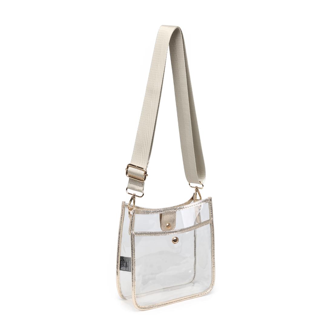 Product Image of Urban Expressions Beckham - Clear Crossbody 840504201431 View 6 | Gold