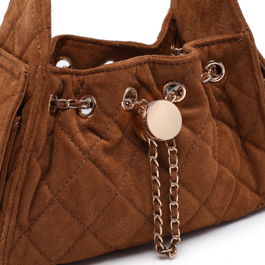 Urban Expressions Royalty Shoulder Bag 840504213489 View 8 | Cognac