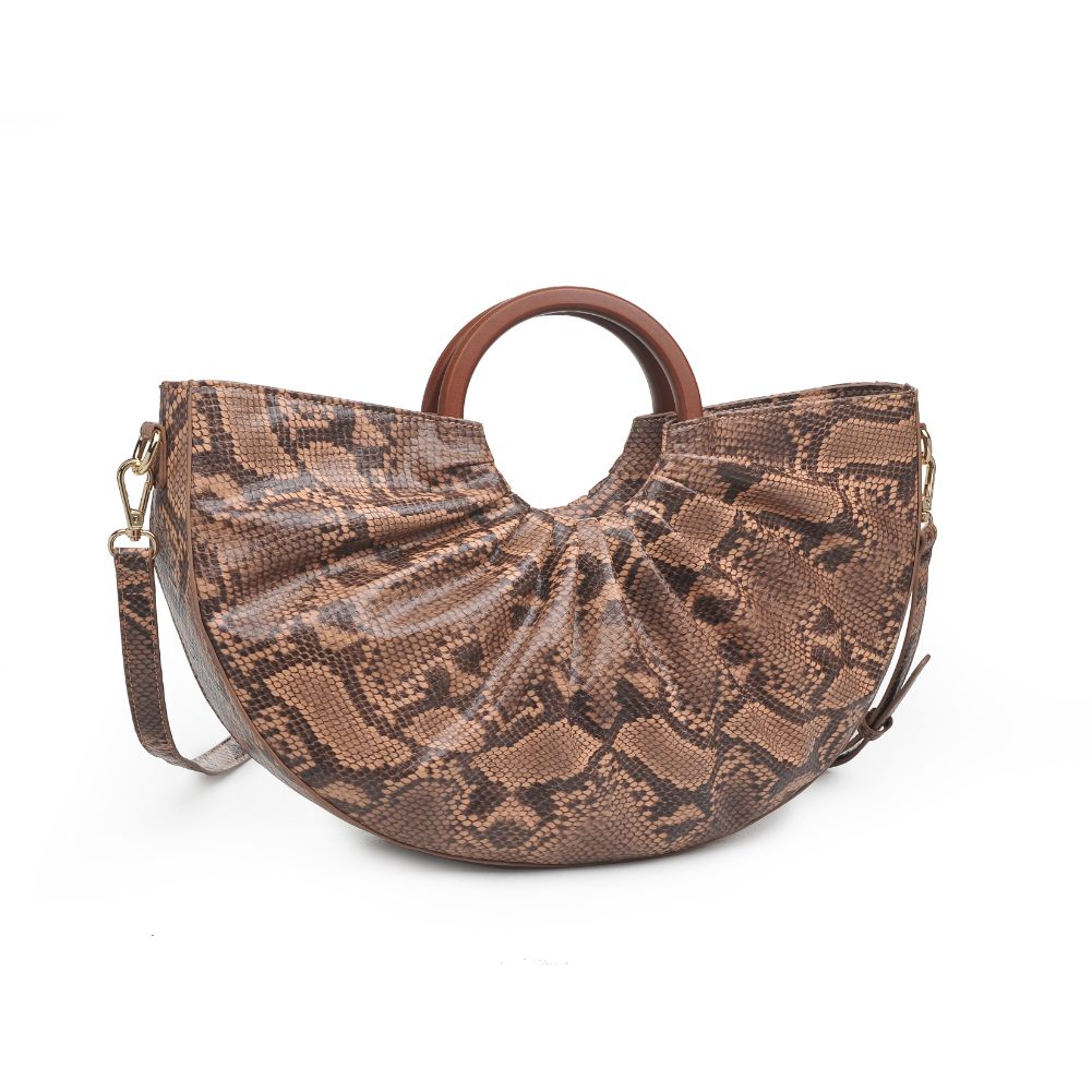Product Image of Urban Expressions Moon Satchel 840611172686 View 2 | Tan