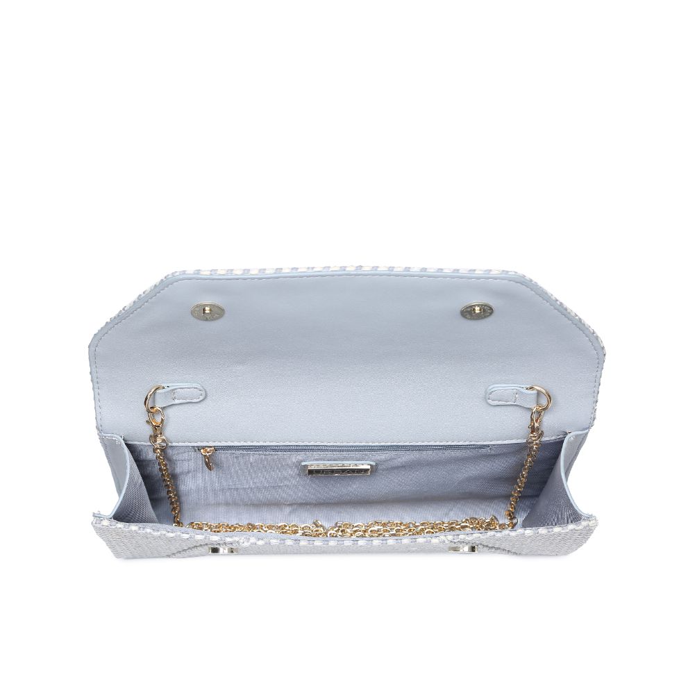 Product Image of Urban Expressions Dakota Clutch 840611100641 View 8 | Dusty Blue