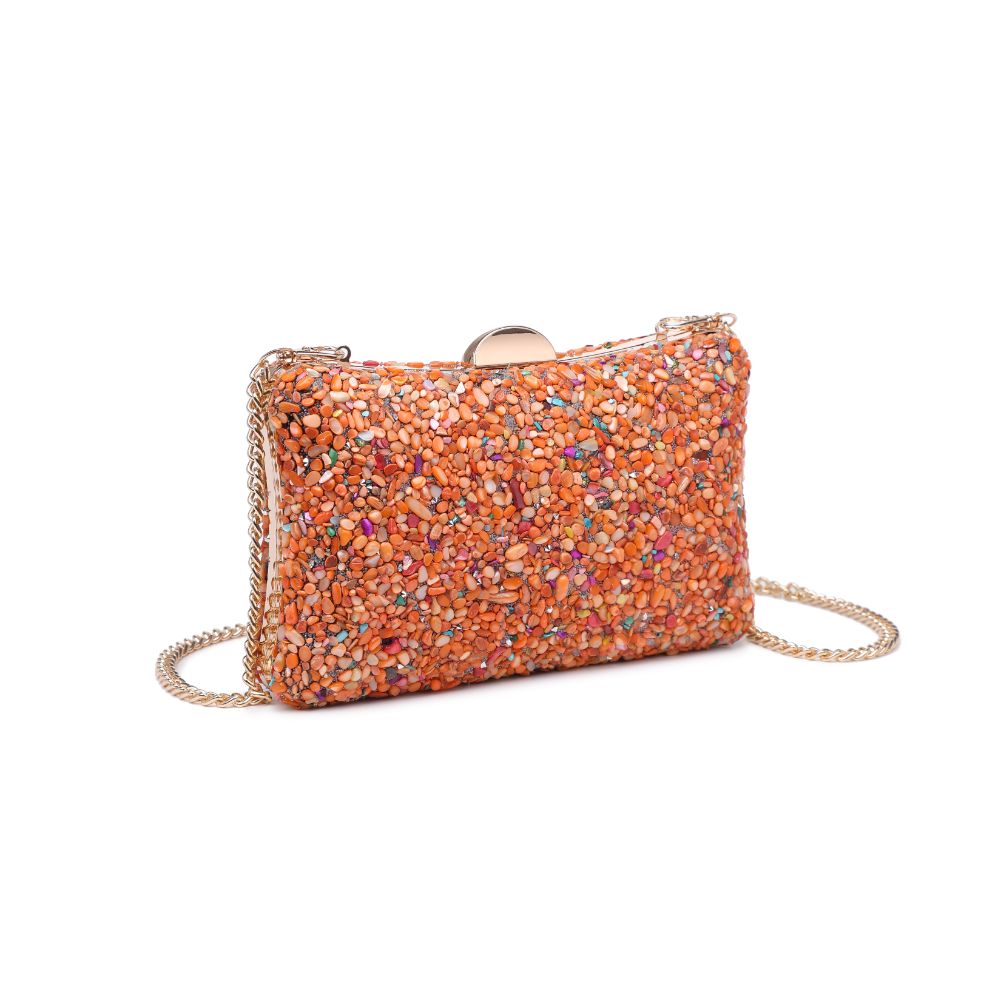 Product Image of Urban Expressions Shelley Evening Bag 840611118219 View 6 | Orange