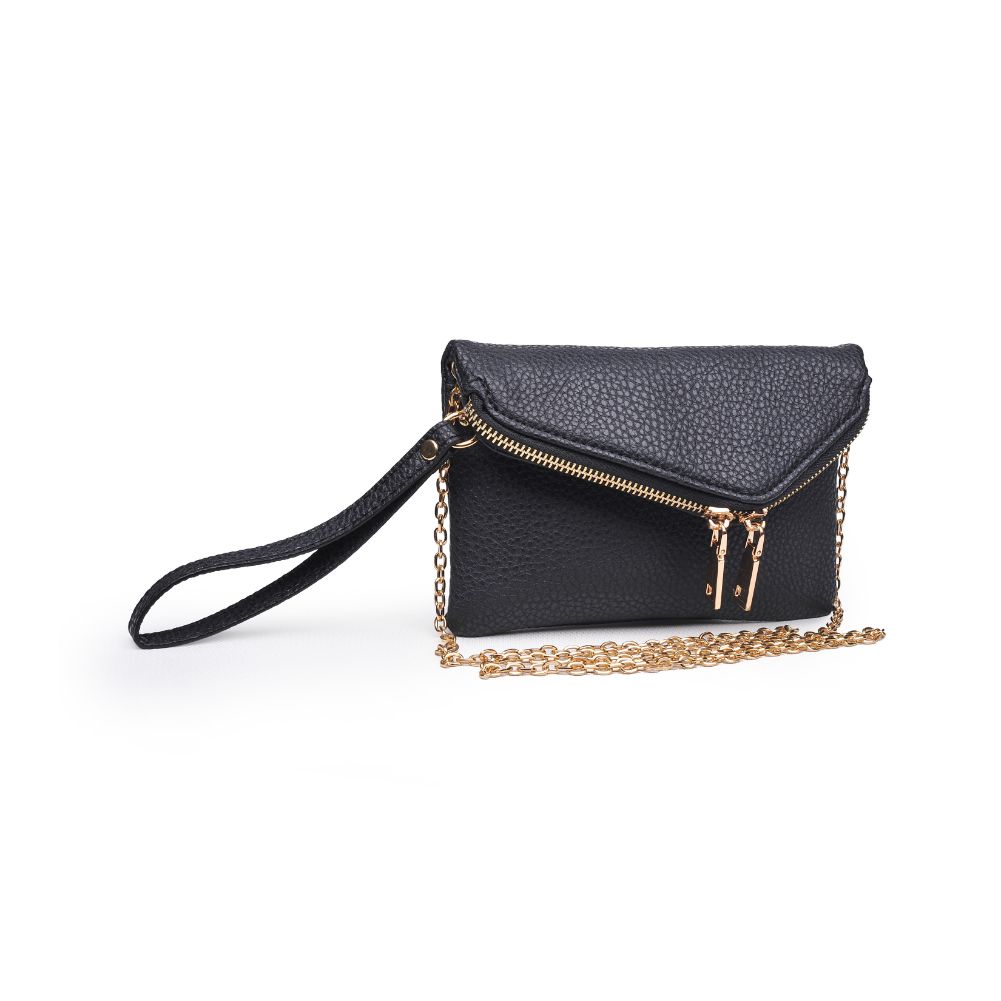 Product Image of Urban Expressions Lucy Crossbody Wristlet 840611167675 View 6 | Black