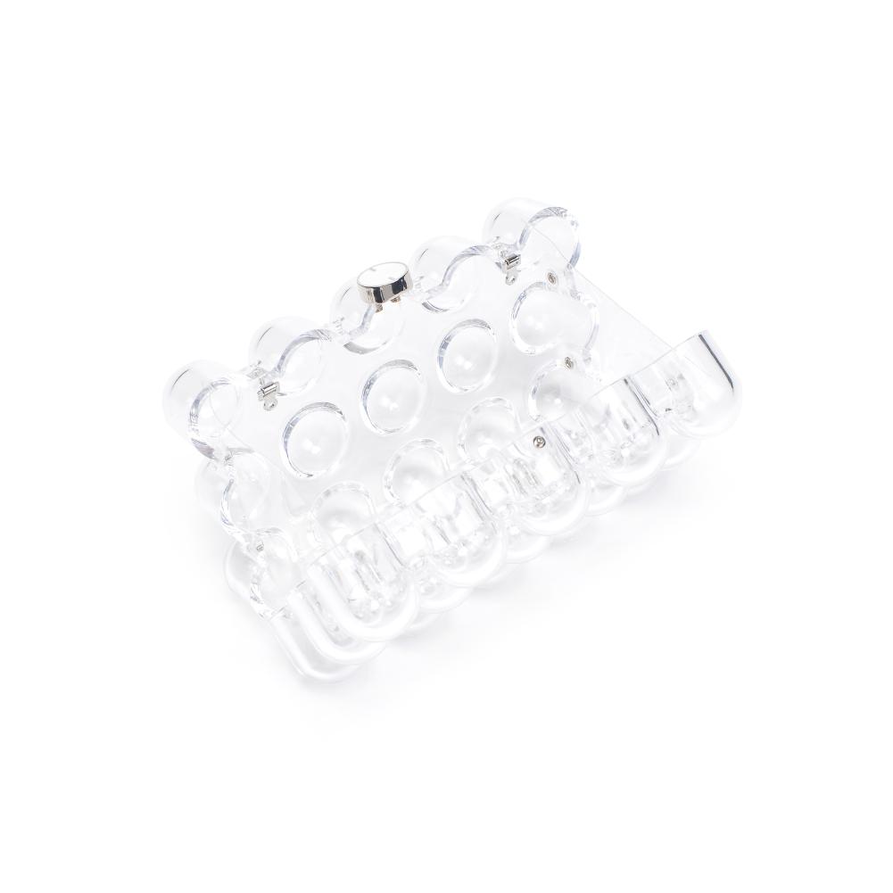 Urban Expressions Skye Evening Bag 840611124319 View 8 | Clear