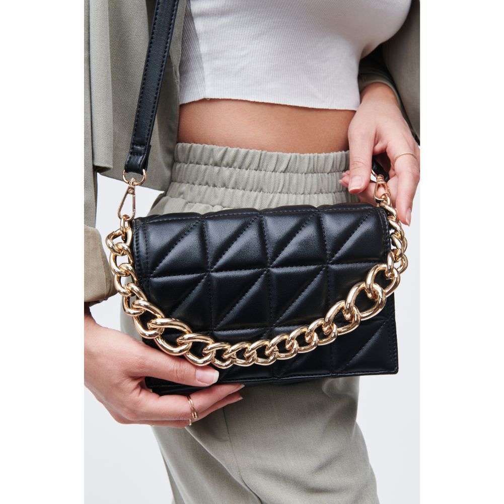 Woman wearing Black Urban Expressions Alani Crossbody 818209011457 View 2 | Black