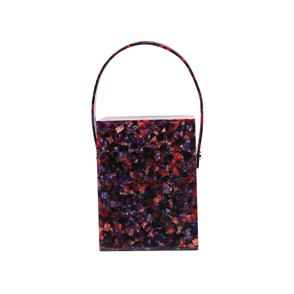 Product Image of Urban Expressions Sienna Evening Bag 840611165749 View 1 | Purple Multi