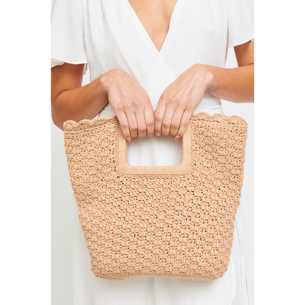 Woman wearing Natural Urban Expressions Fiji Tote 840611182036 View 1 | Natural