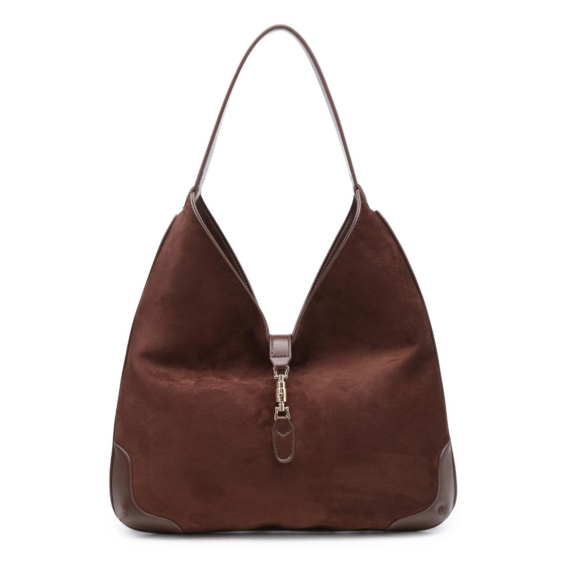 Urban Expressions Genesis Hobo 840504216039 View 1 | Chocolate