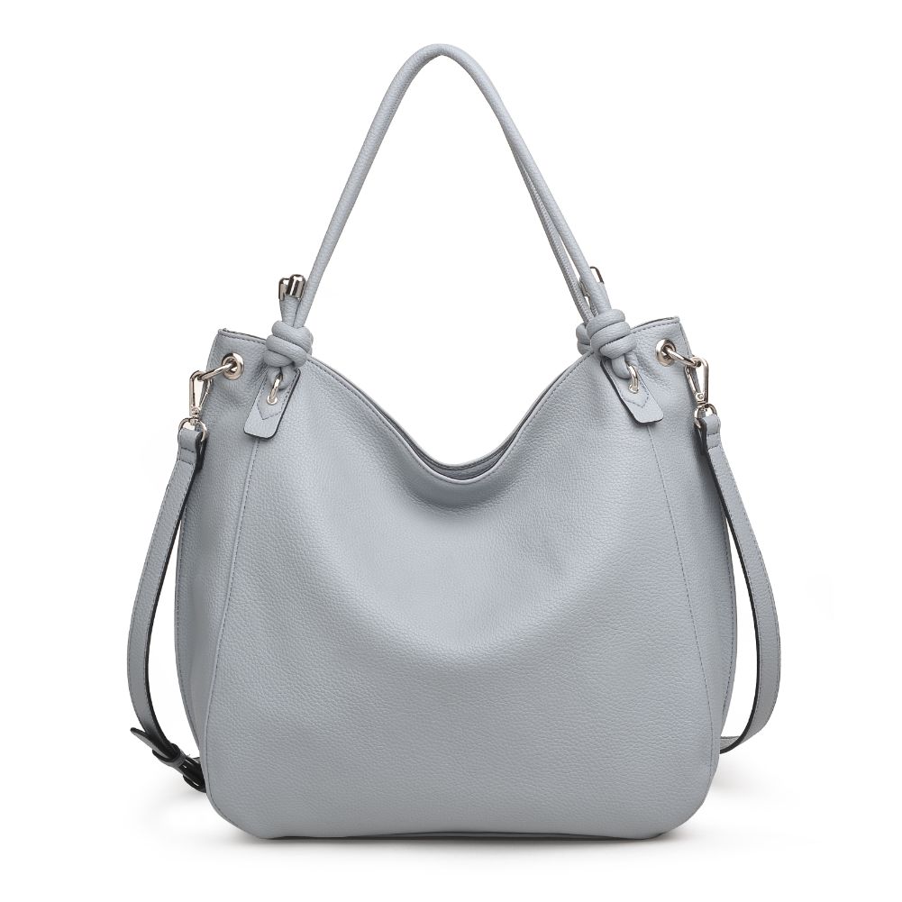 Product Image of Urban Expressions Devan Hobo 840611170354 View 1 | Misty Blue