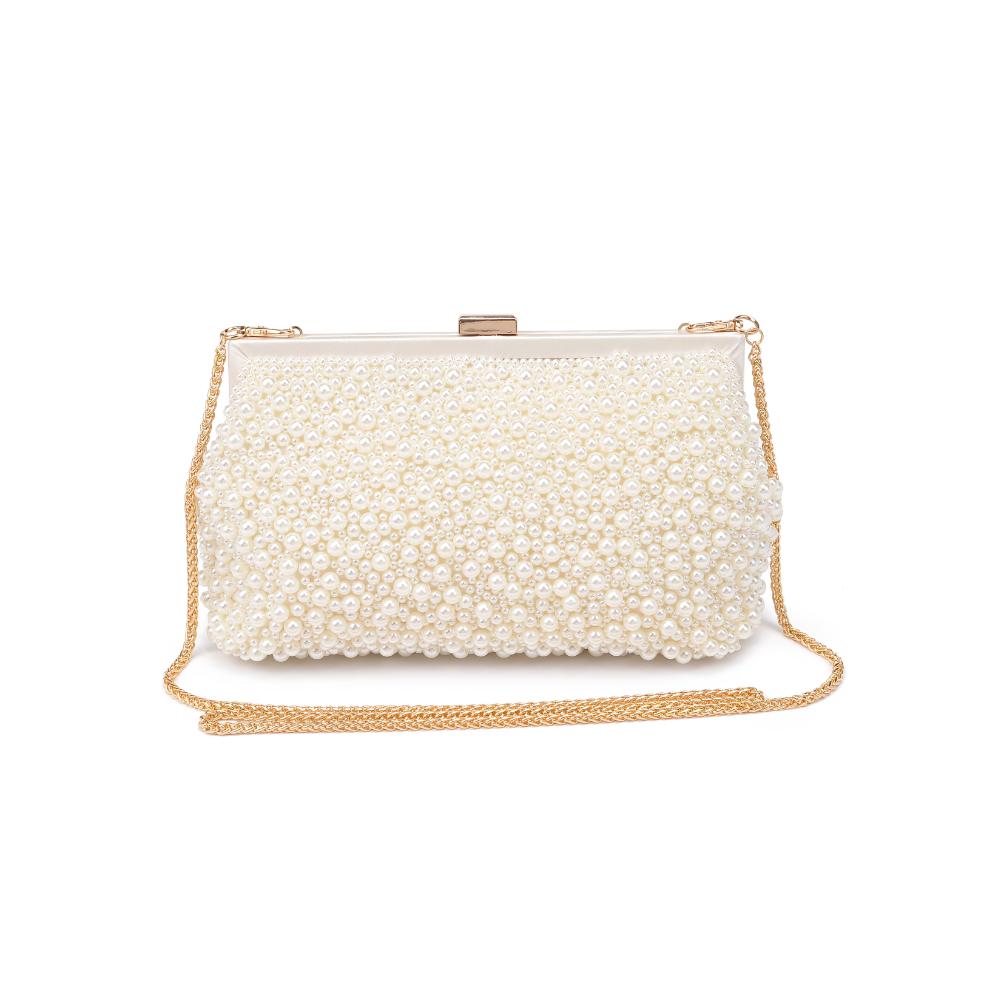 Urban Expressions Samira Evening Bag 840611193629 View 7 | Ivory