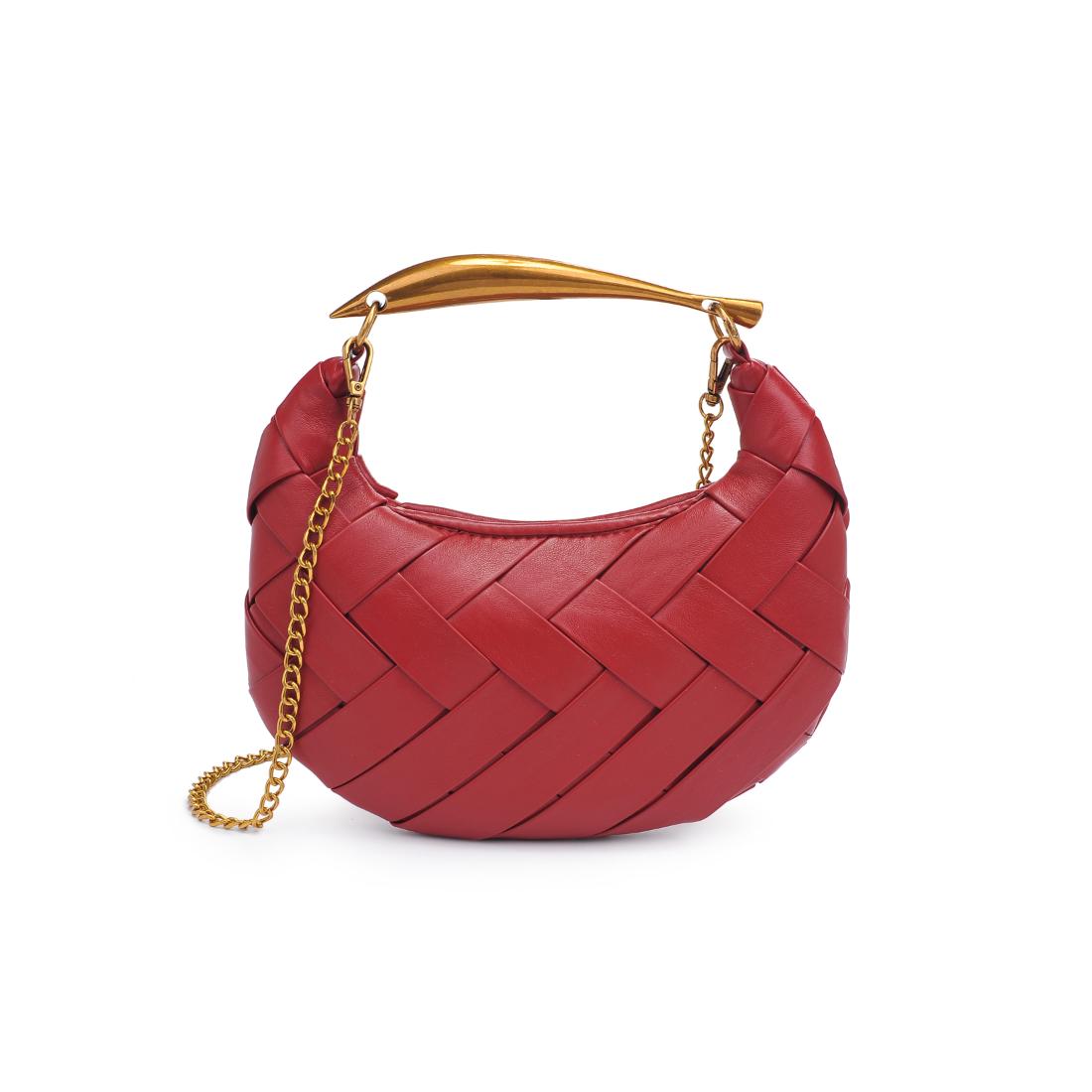 Woman wearing Red Urban Expressions Ursula Crossbody 840611143365 View 5 | Red