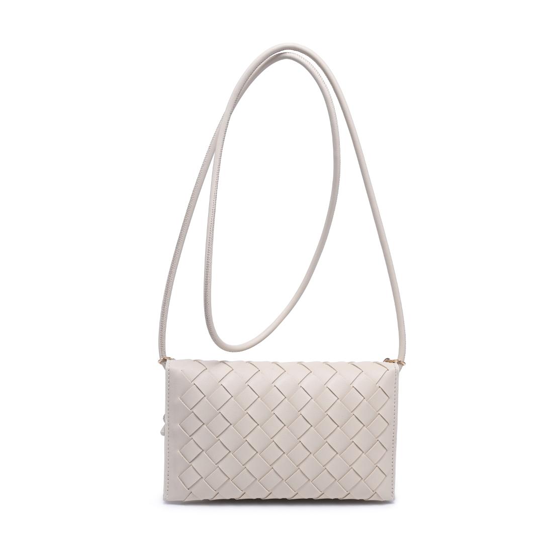 Woman wearing Oatmilk Urban Expressions Aubrey Crossbody 840504205620 View 7 | Oatmilk