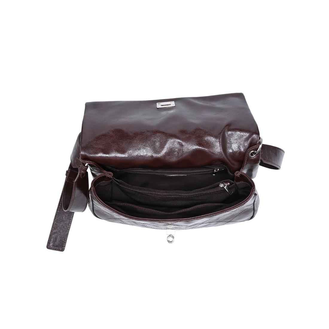 Urban Expressions Frankie Shoulder Bag 840504211799 View 4 | Espresso