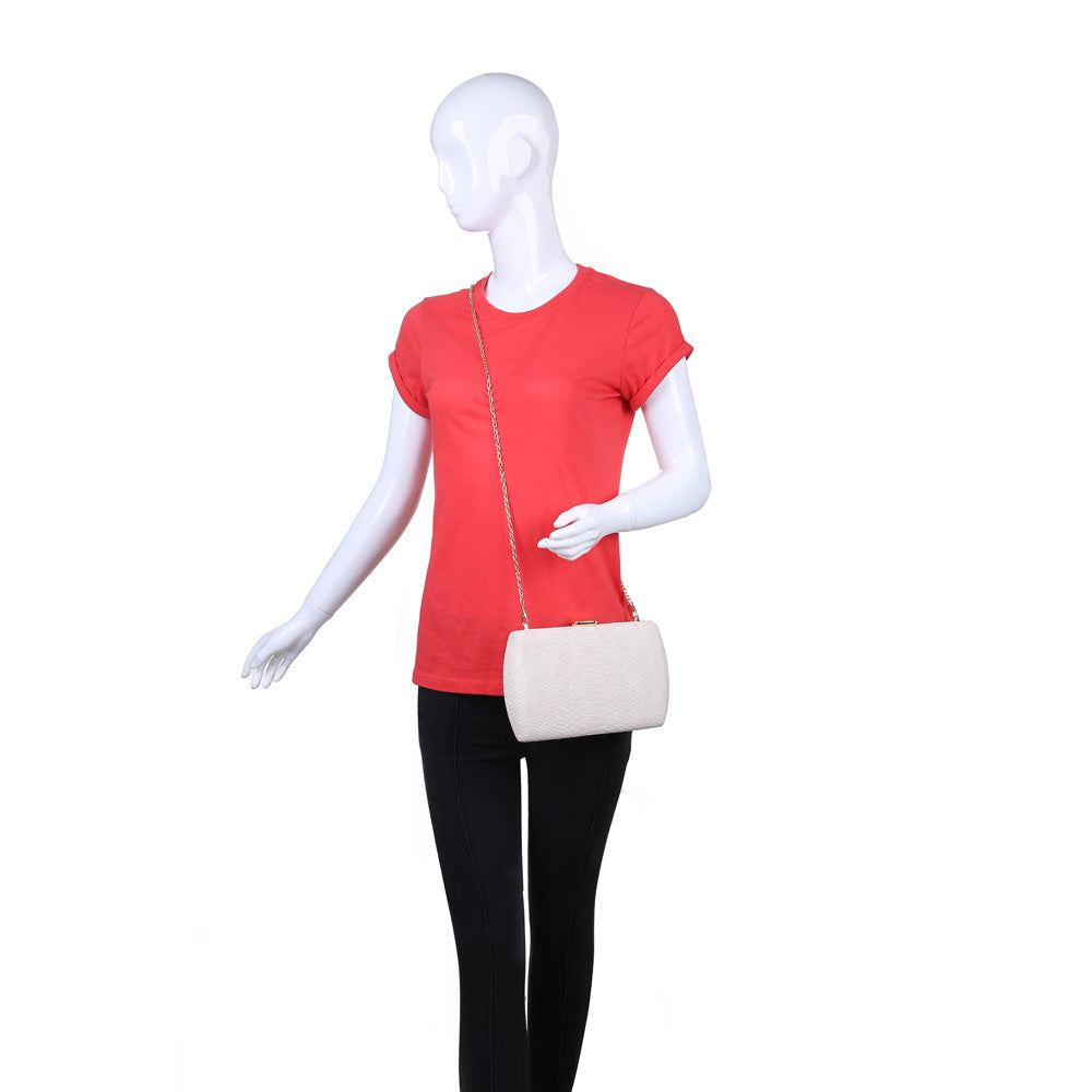 Product Image of Urban Expressions Nashville Evening Bag 840611160928 View 5 | Cream
