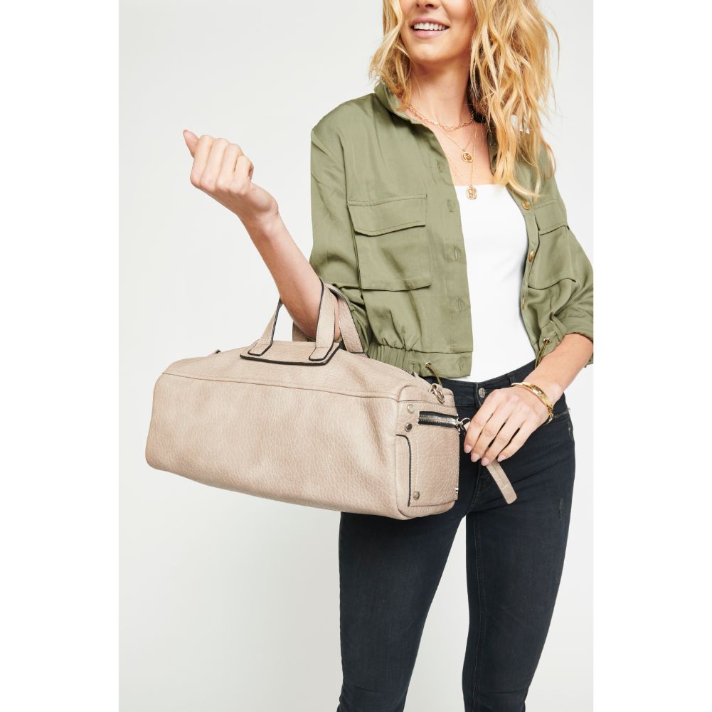 Woman wearing Mushroom Urban Expressions Paloma Weekender NA-840611156891 View 1 | Mushroom