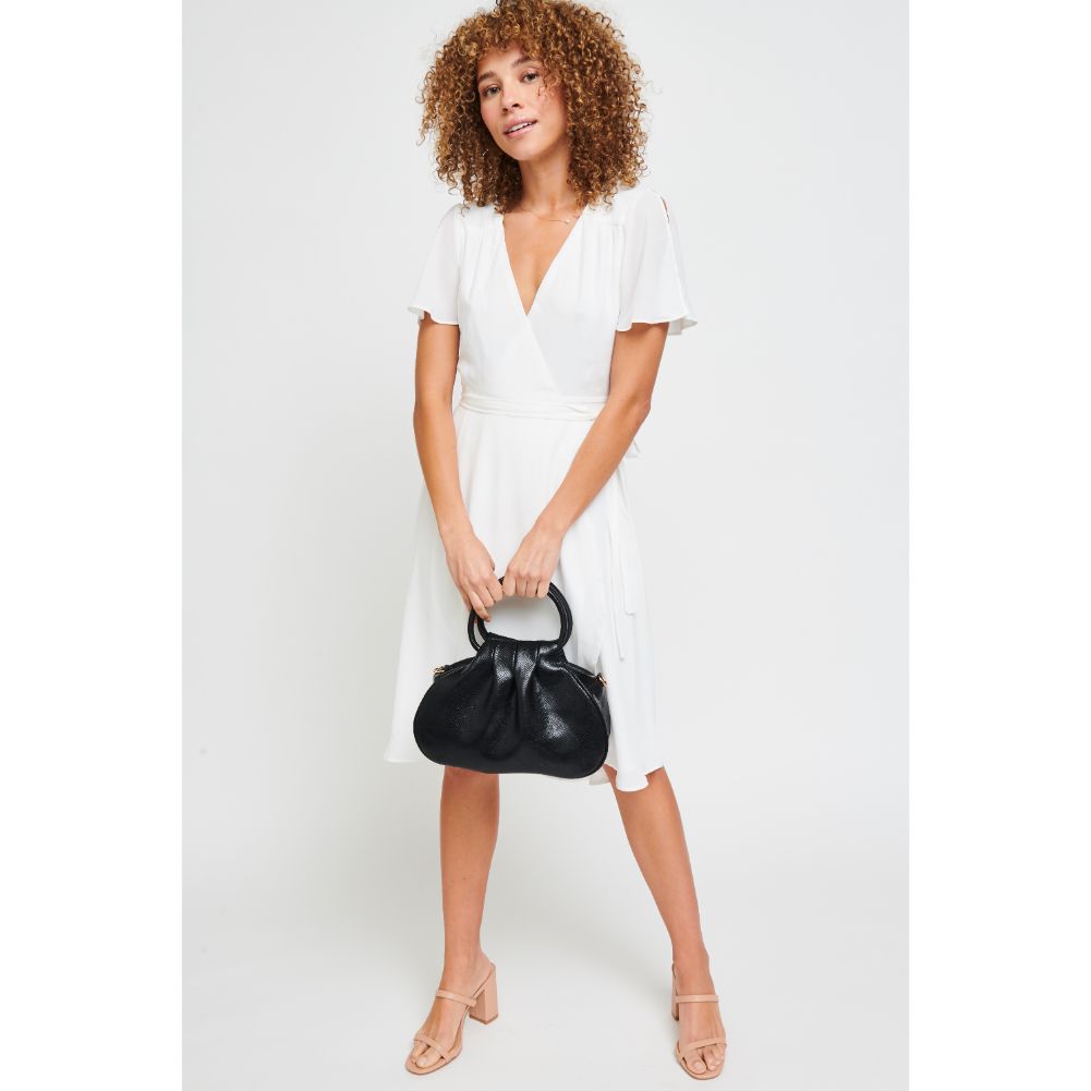 Woman wearing Black Urban Expressions Bao Crossbody 840611180872 View 3 | Black