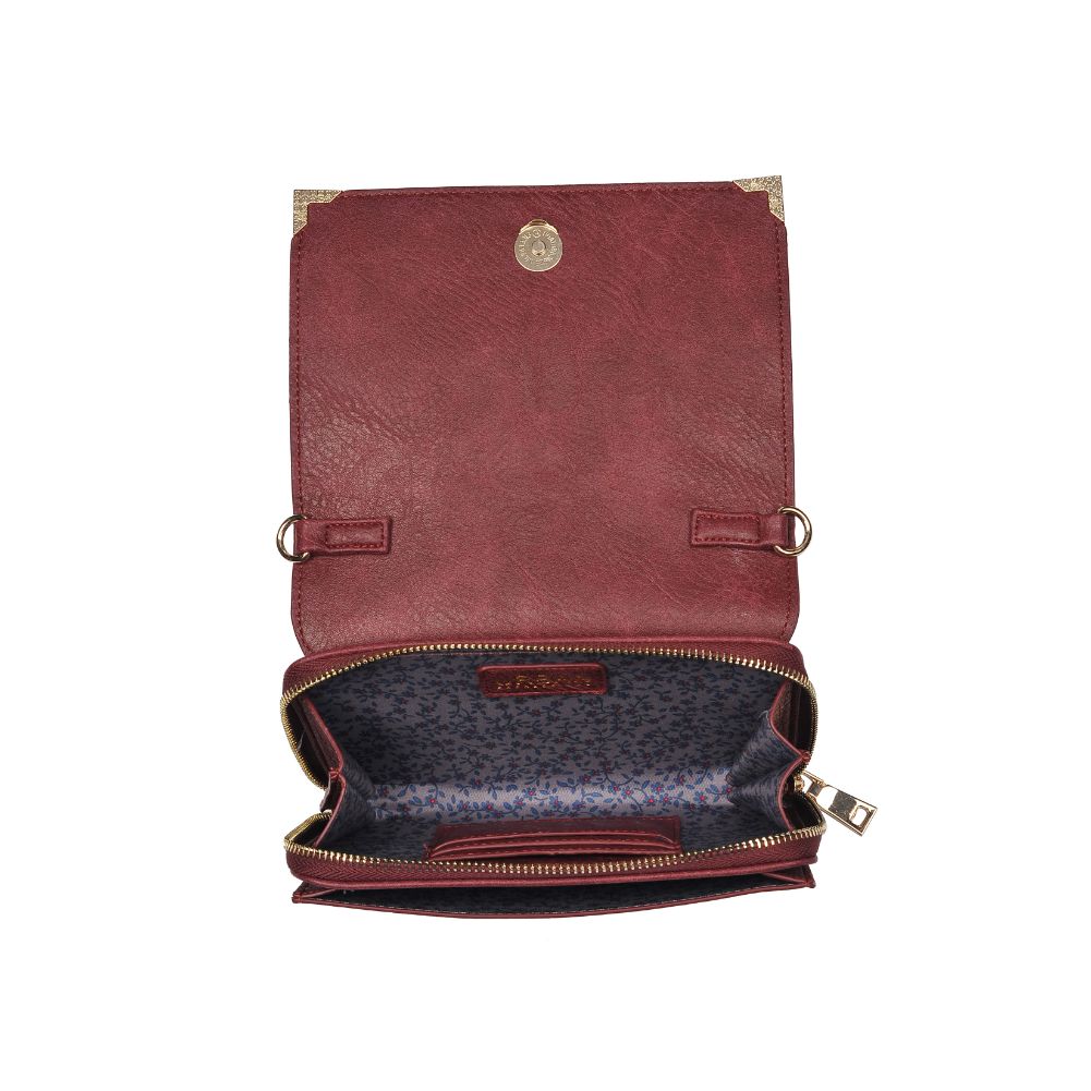 Product Image of Urban Expressions India Crossbody NA-840611137180 View 4 | Wine