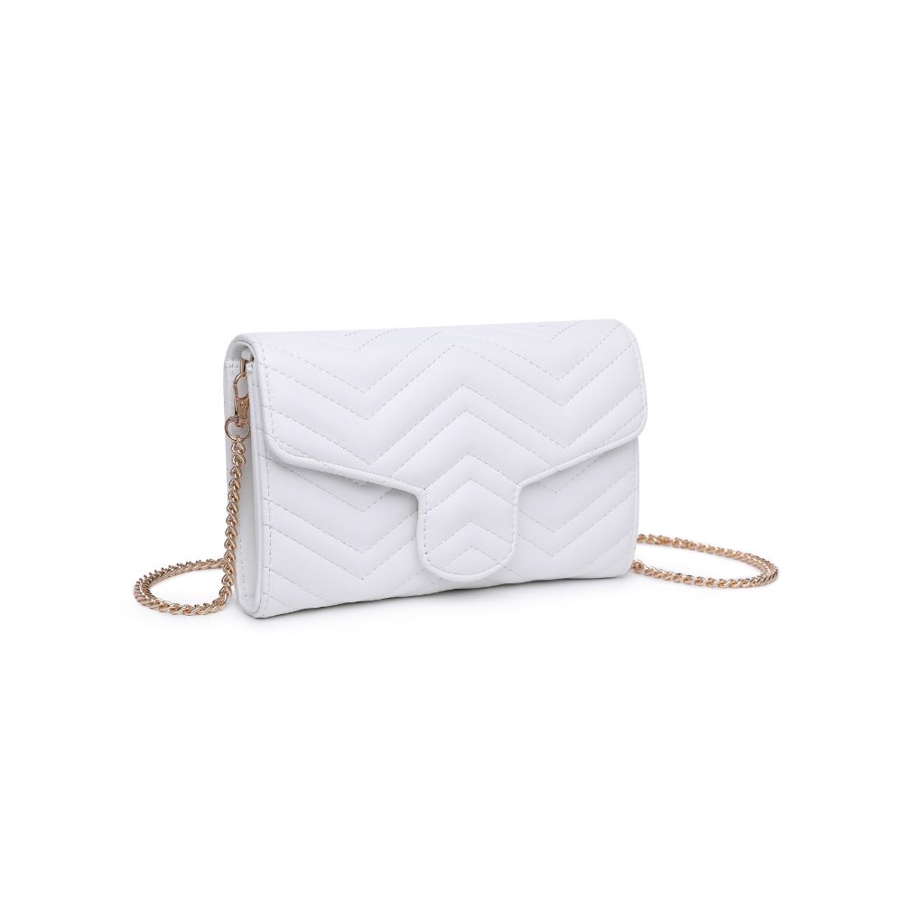 Product Image of Urban Expressions Gabriella Crossbody 840611110152 View 6 | White