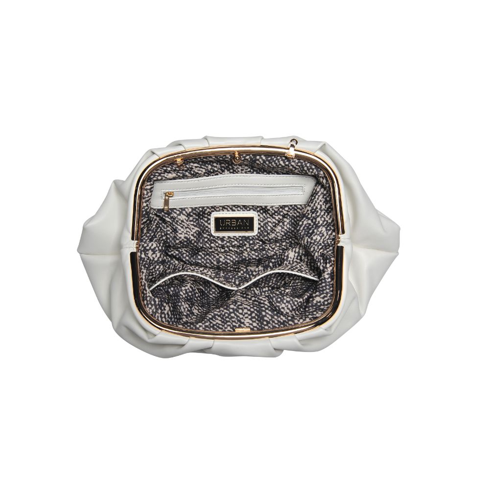Product Image of Urban Expressions Yasmina Clutch 818209016322 View 8 | Ivory
