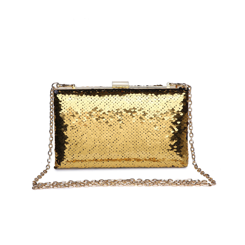 Product Image of Urban Expressions Diana Clutch NA-840611157249 View 1 | Gold