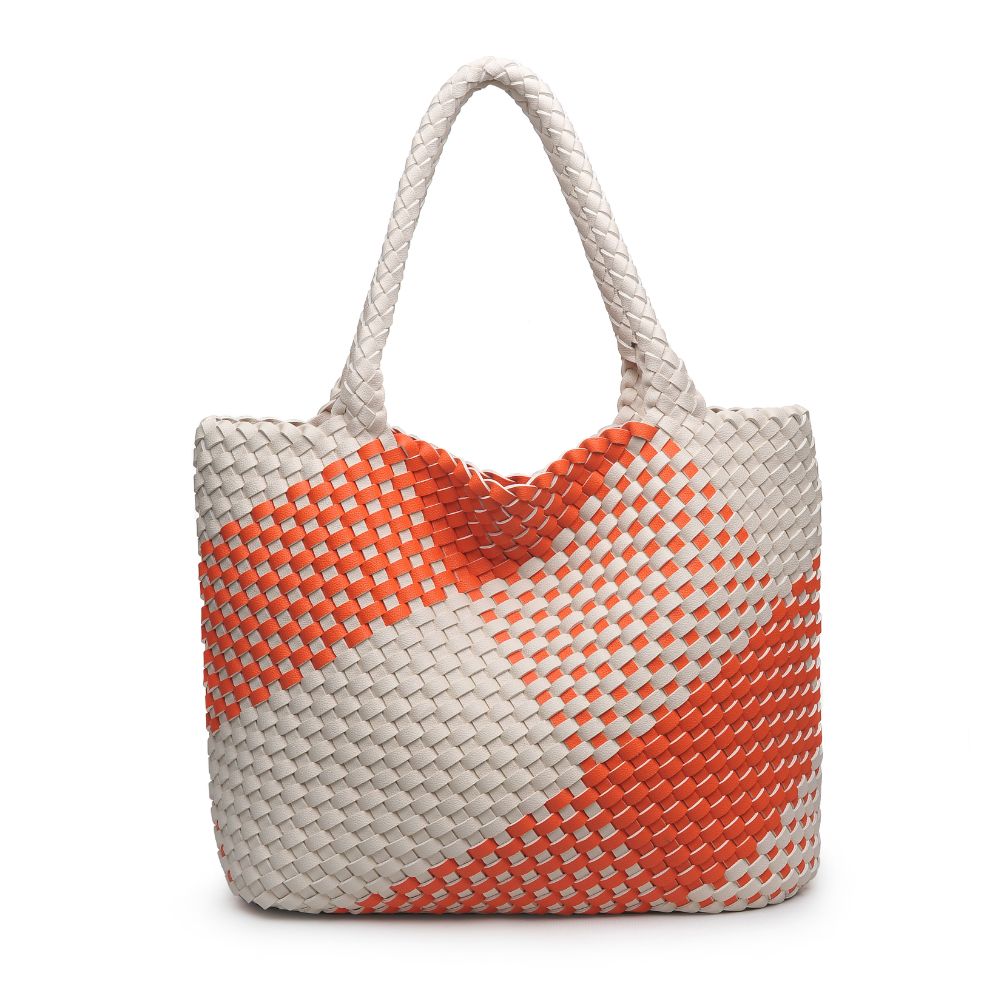Product Image of Urban Expressions Cebu Tote 840611169594 View 1 | Orange Cream