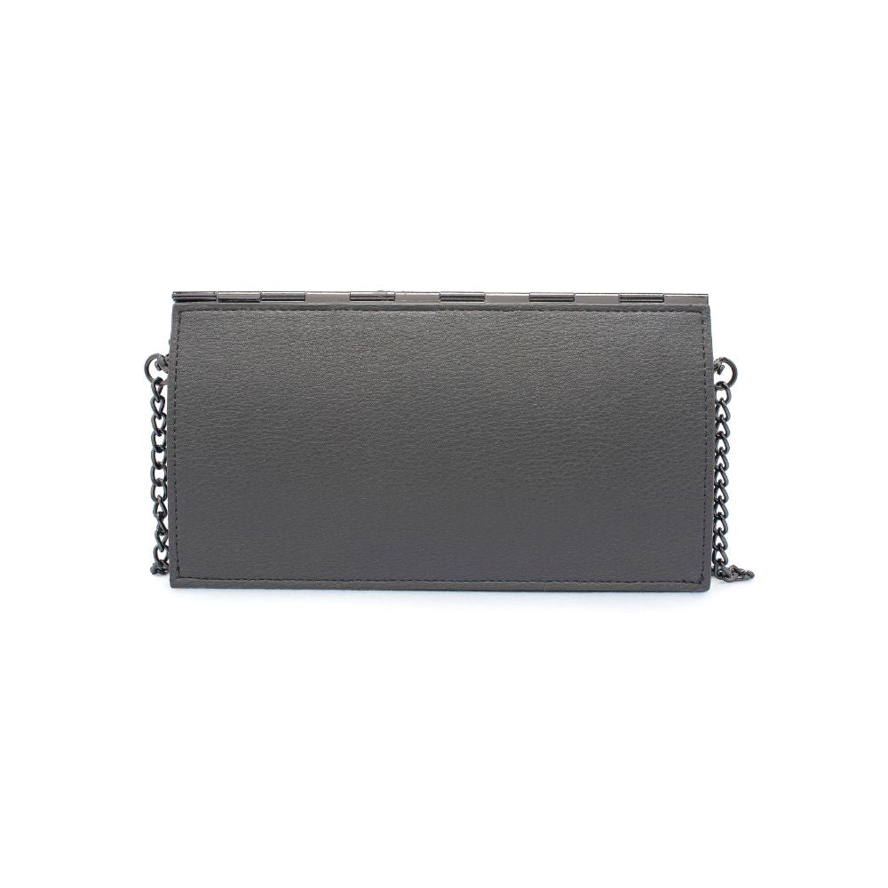 Product Image of Urban Expressions Lydia Crossbody 840611174598 View 3 | Gunmetal