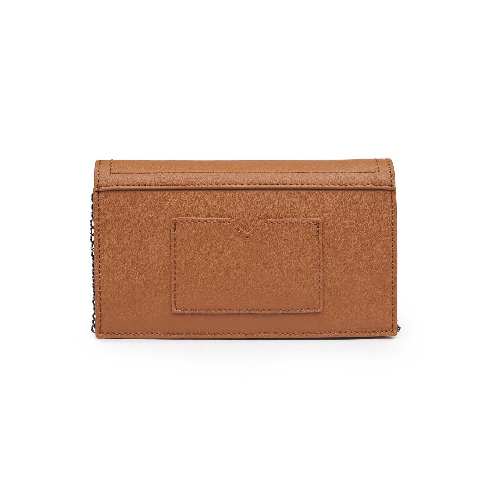 Product Image of Urban Expressions Perry Clutch NA-840611166296 View 3 | Tan