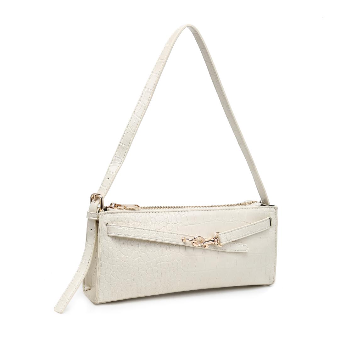Urban Expressions Yaretzi - Croco Shoulder Bag 840504211065 View 2 | Oatmilk Croc
