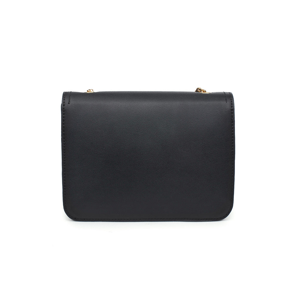 Woman wearing Black Urban Expressions Montgomery Crossbody 840611154002 View 7 | Black