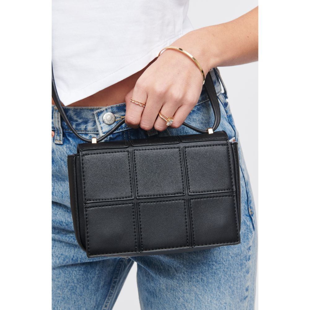 Woman wearing Black Urban Expressions Amanda Crossbody 818209016049 View 1 | Black