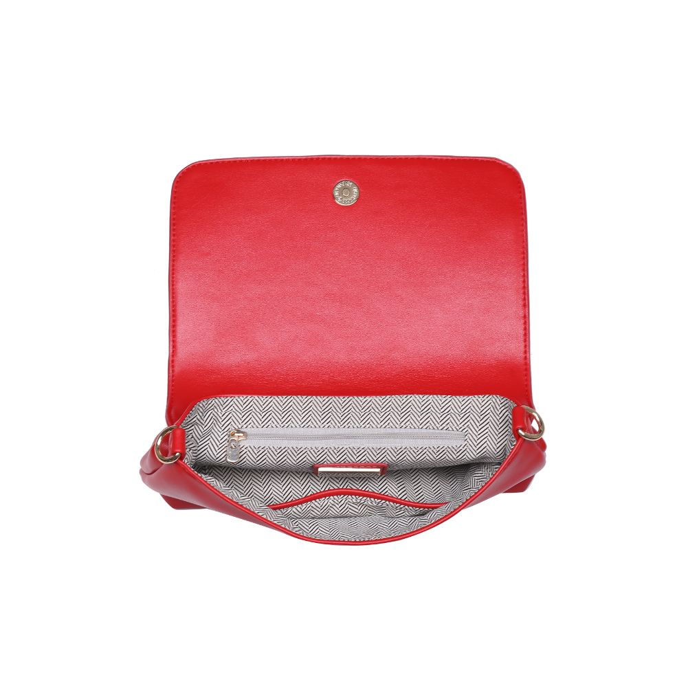 Woman wearing Red Urban Expressions Aimee Crossbody 840611124586 View 9 | Red