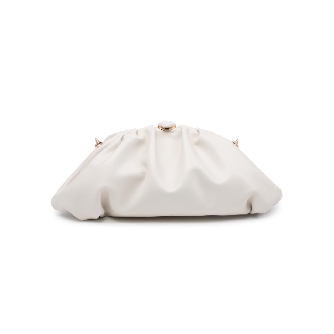Woman wearing Ivory Urban Expressions Jennifer Clutch 840504208225 View 7 | Ivory