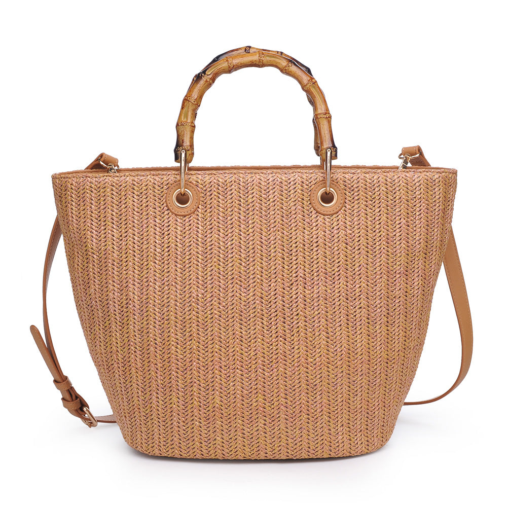 Product Image of Urban Expressions Cozumel Satchel NA-840611159328 View 1 | Tan