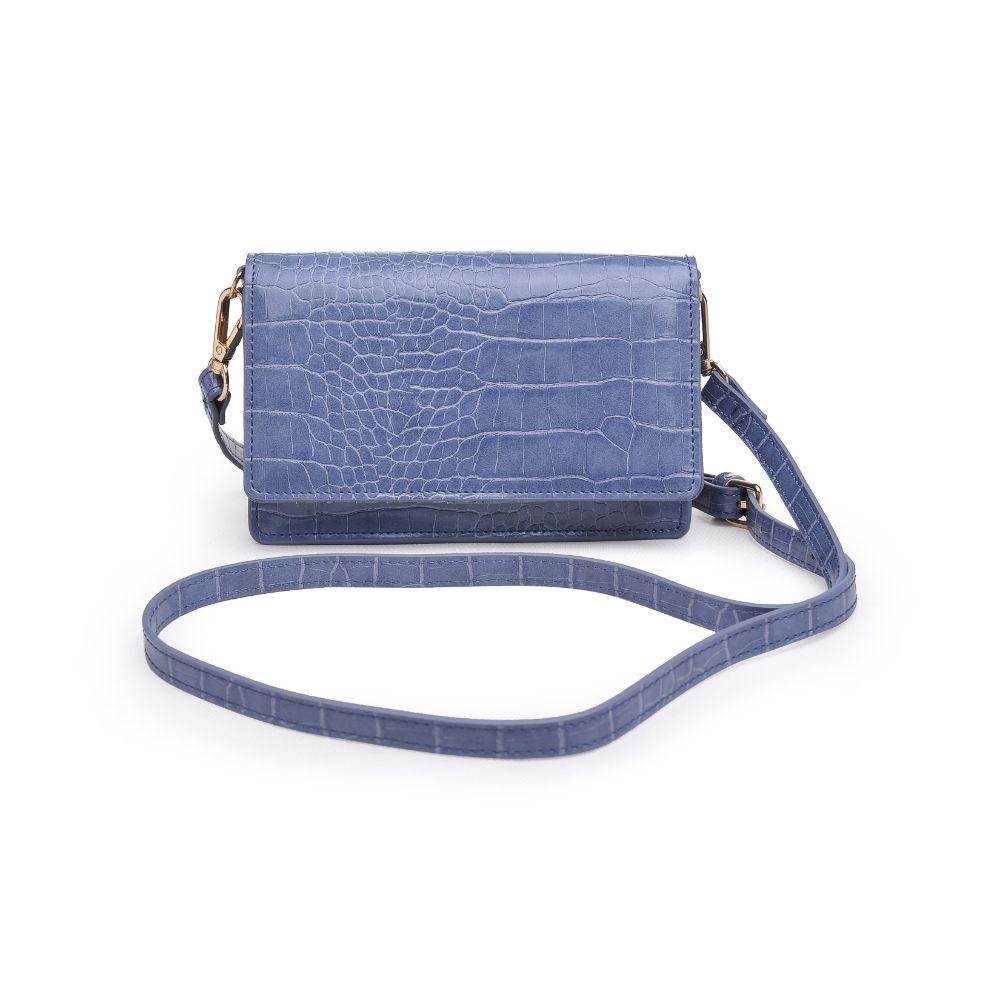 Product Image of Urban Expressions Emma Snake Crossbody 840611173898 View 1 | Slate