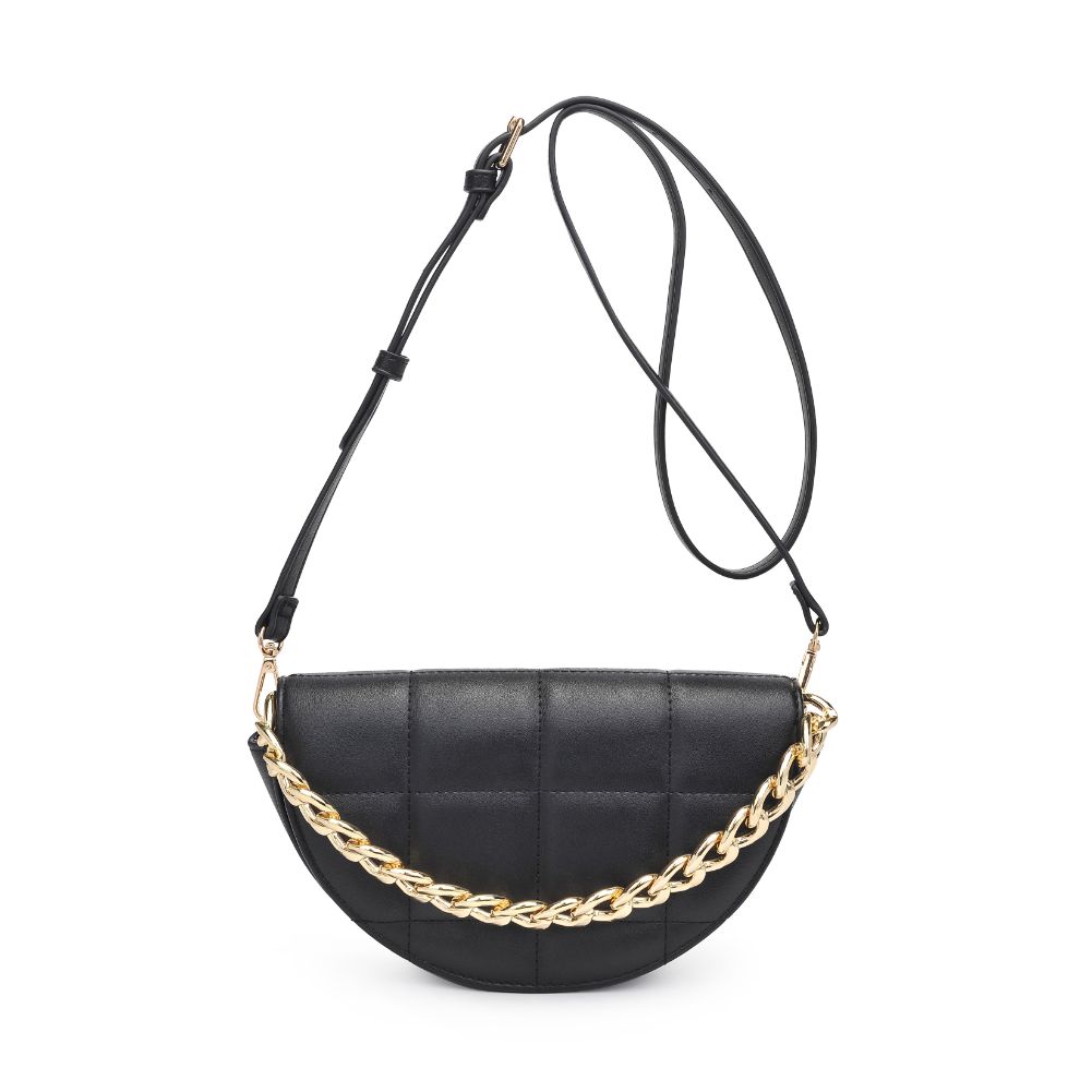 Product Image of Urban Expressions Natalie Crossbody 840611178602 View 5 | Black